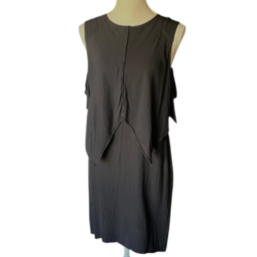 Marni Black Layered Mini Dress - IT 38 /‎ US 2